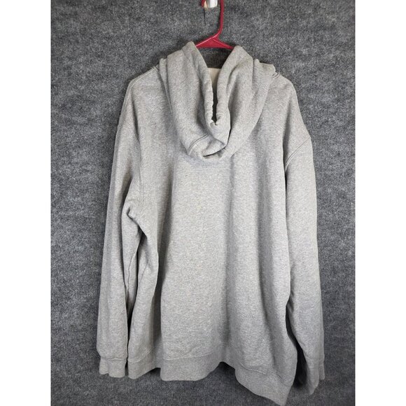 Carhartt Hoodie Mens 2XL Gray Loose Fit Pullover Arnold Silver Stains Workwear - Picture 8 of 9